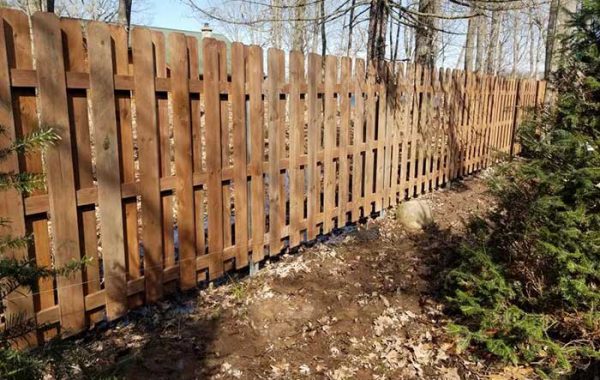 Wood Fence Beautiful Look
